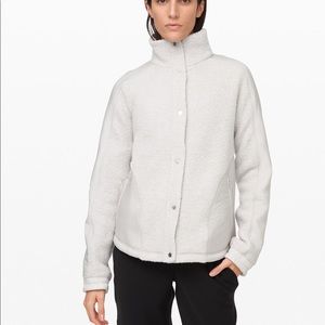 Lululemon Go Cozy Sherpa Button Up Jacket